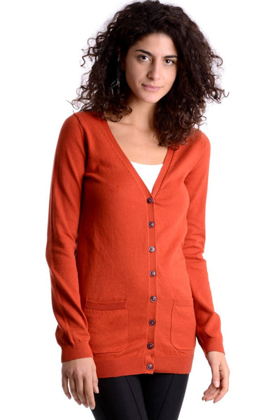Button Front Cardigan