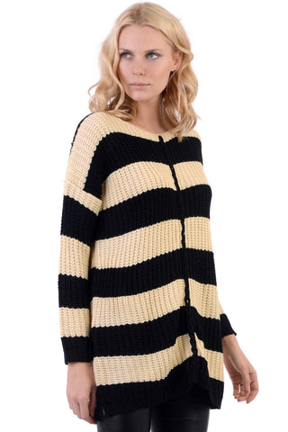 Boyfriend Jumper With Plait Detail