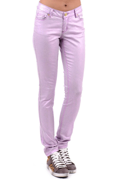 Washed Out Sparkly Skinny Jeans