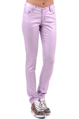 Washed Out Sparkly Skinny Jeans