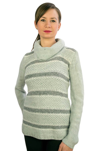 Basket Knit Stripe Jumper