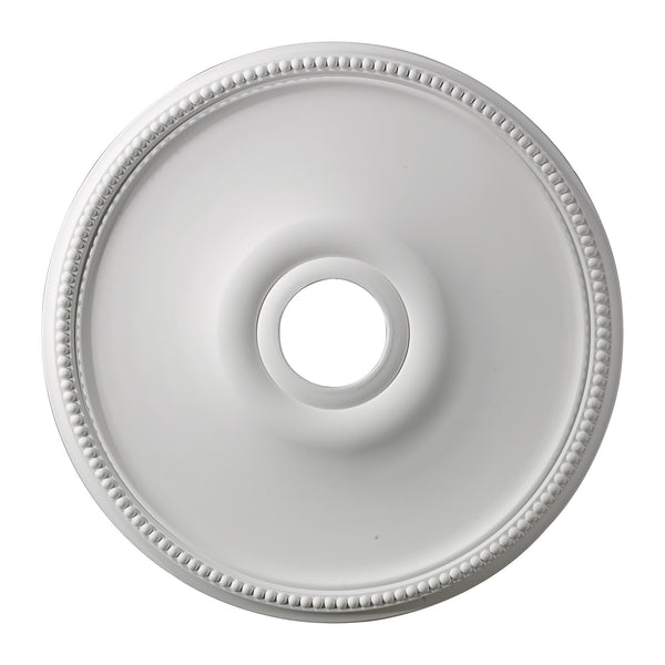 Brittany Medallion 19 Inch In White Finish