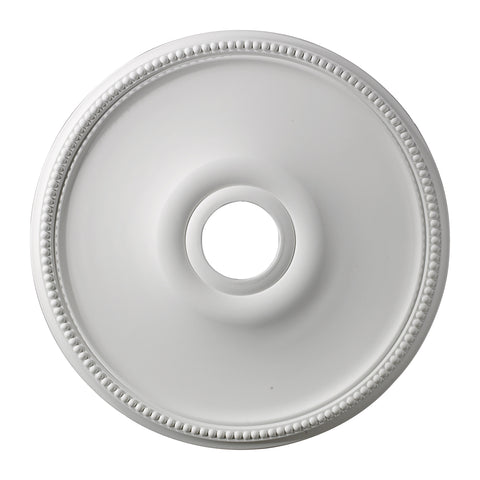 Brittany Medallion 19 Inch In White Finish